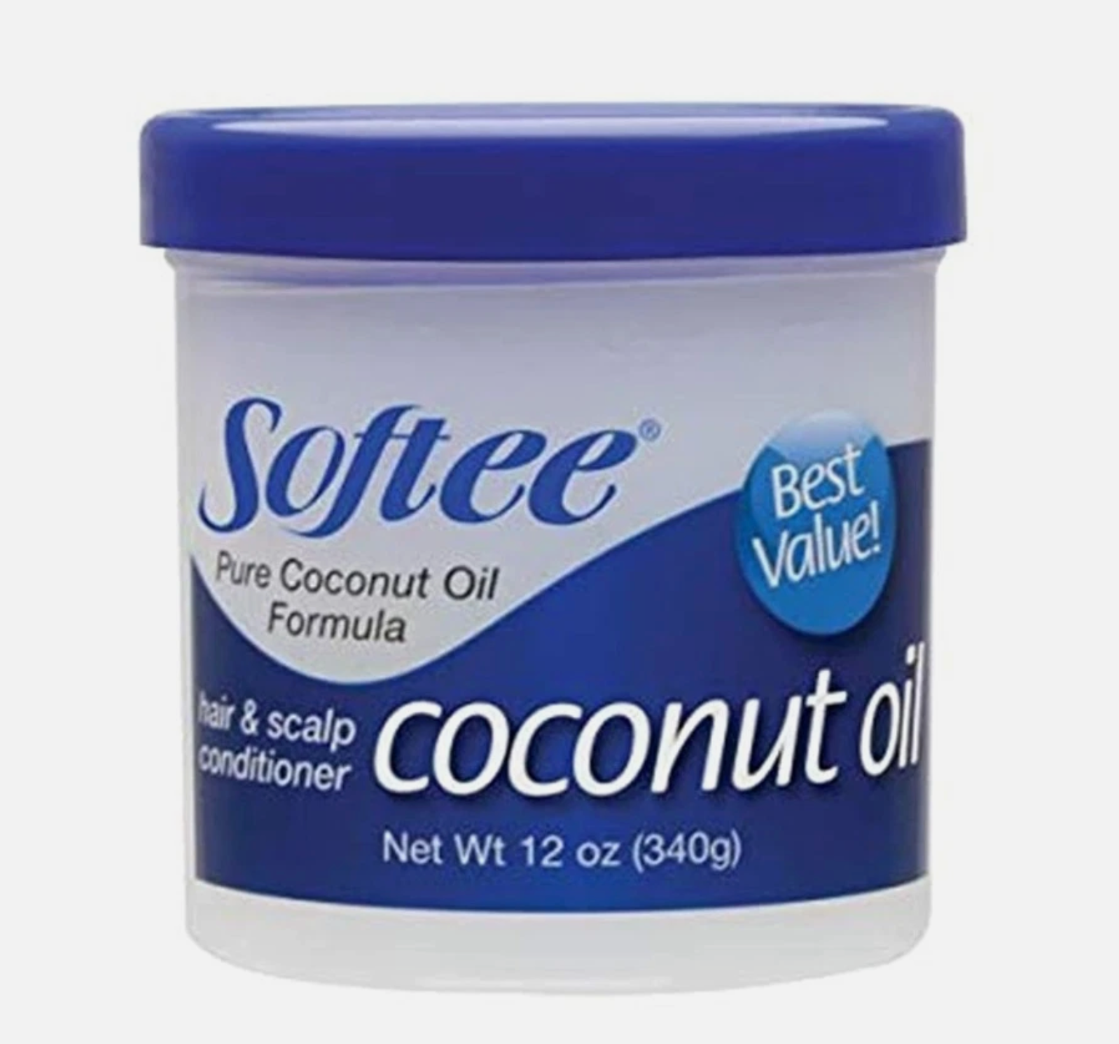 Softee Coconut Oil Hair & Scalp Conditioner 12 Oz
