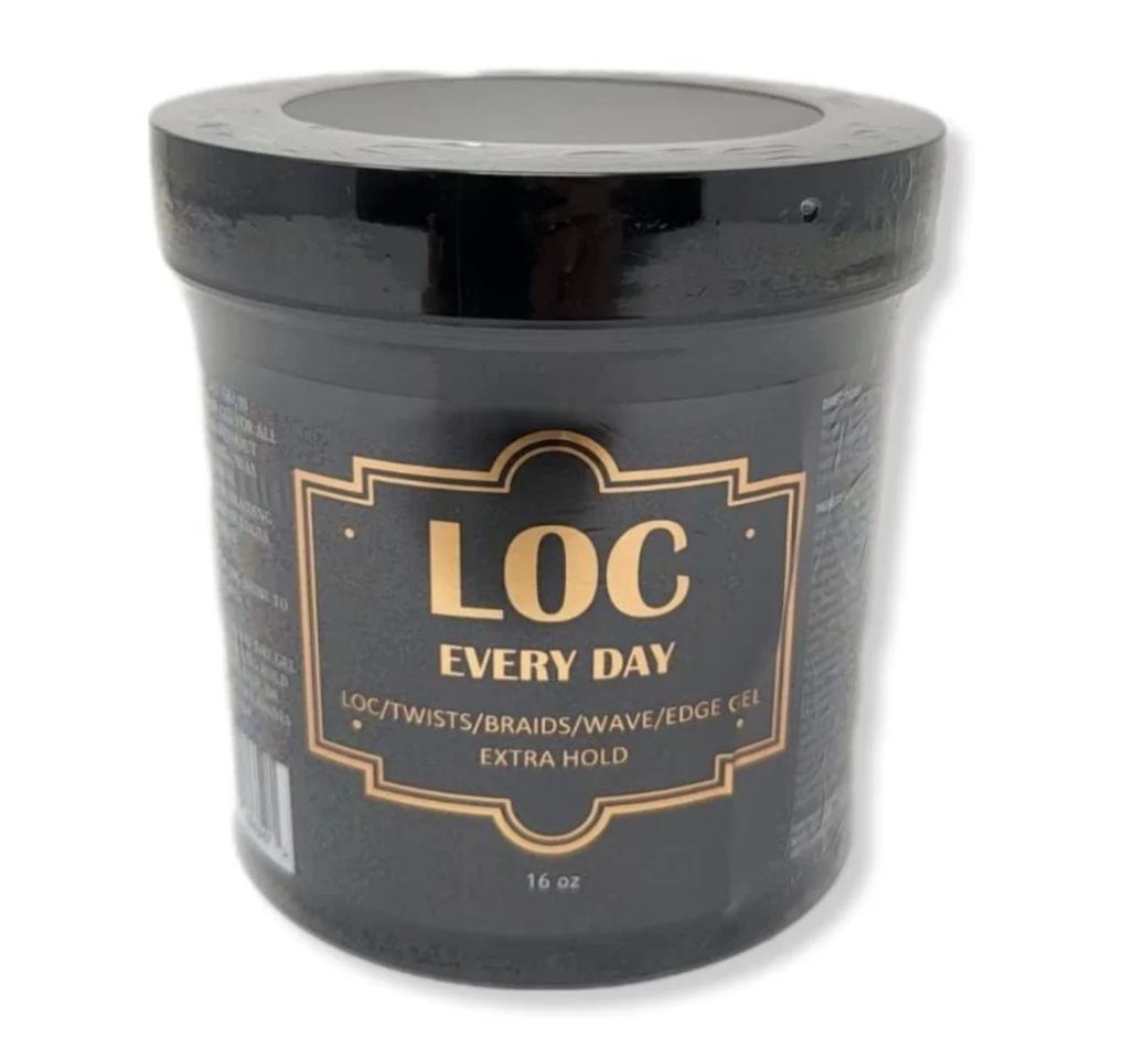 LOC Every Day Loc Twists Braids Wave Edge Gel Extra Hold 16oz