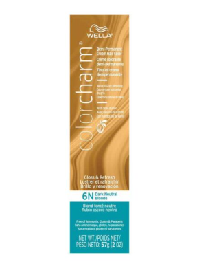 Wella Color Charm 6N Dark Natural Blonde Demi-Permanent Hair Color