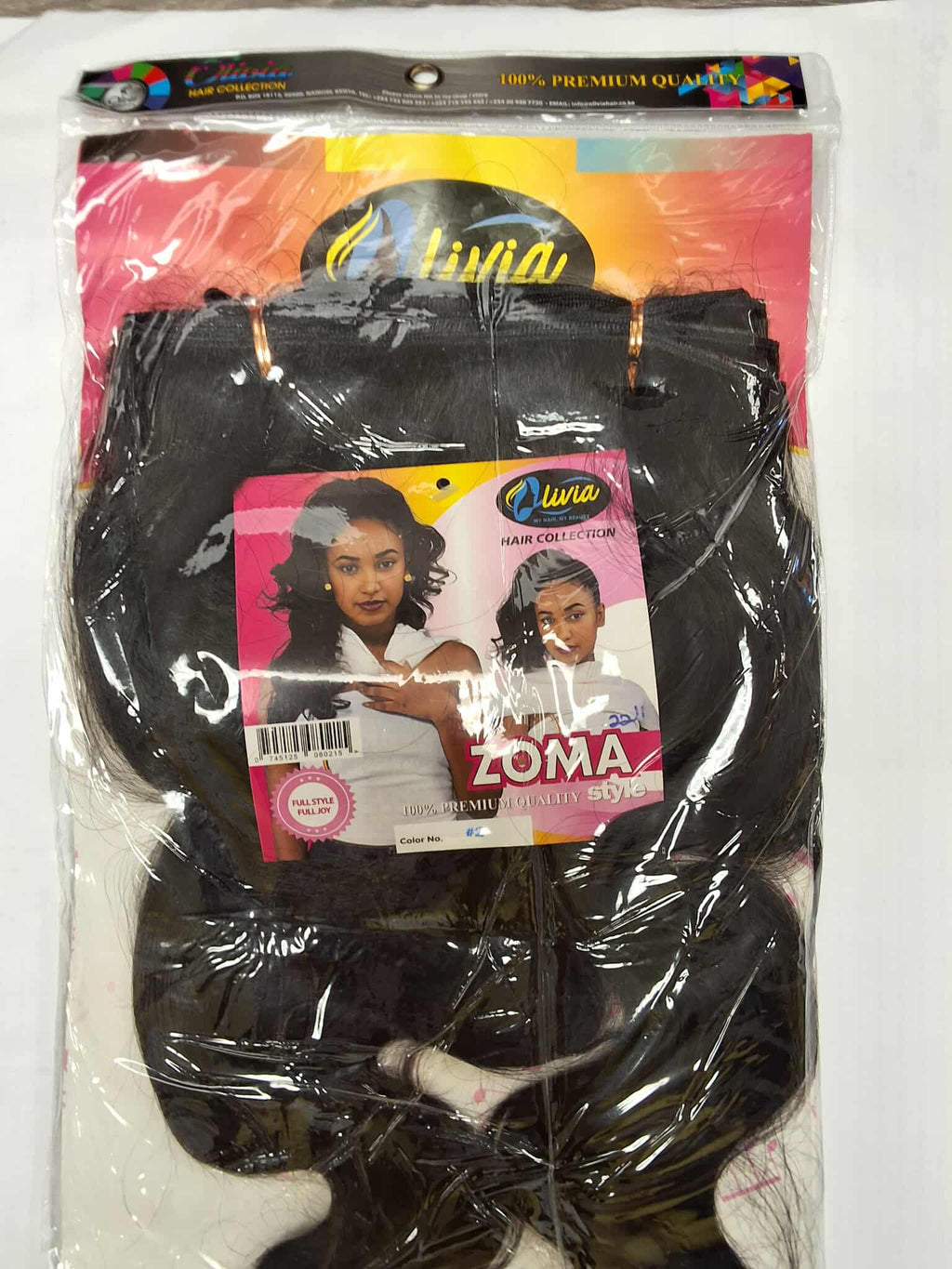 Olivia Hair Zoma 100 % premium Quality Style