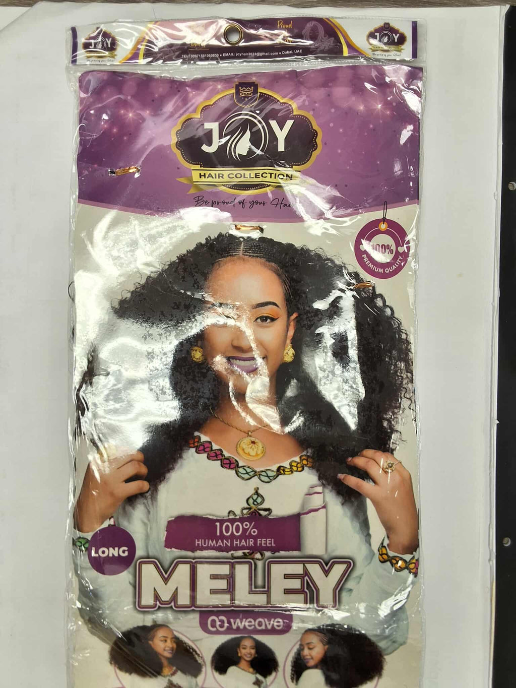 Joy 100% Human hair  feel Meley Co weave #2
