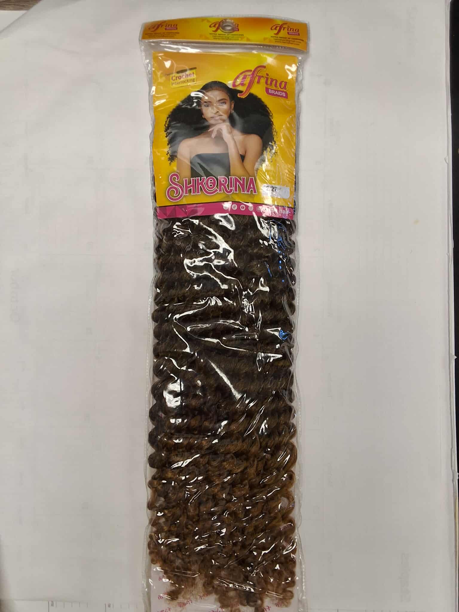 Afrina braids shkorina hair