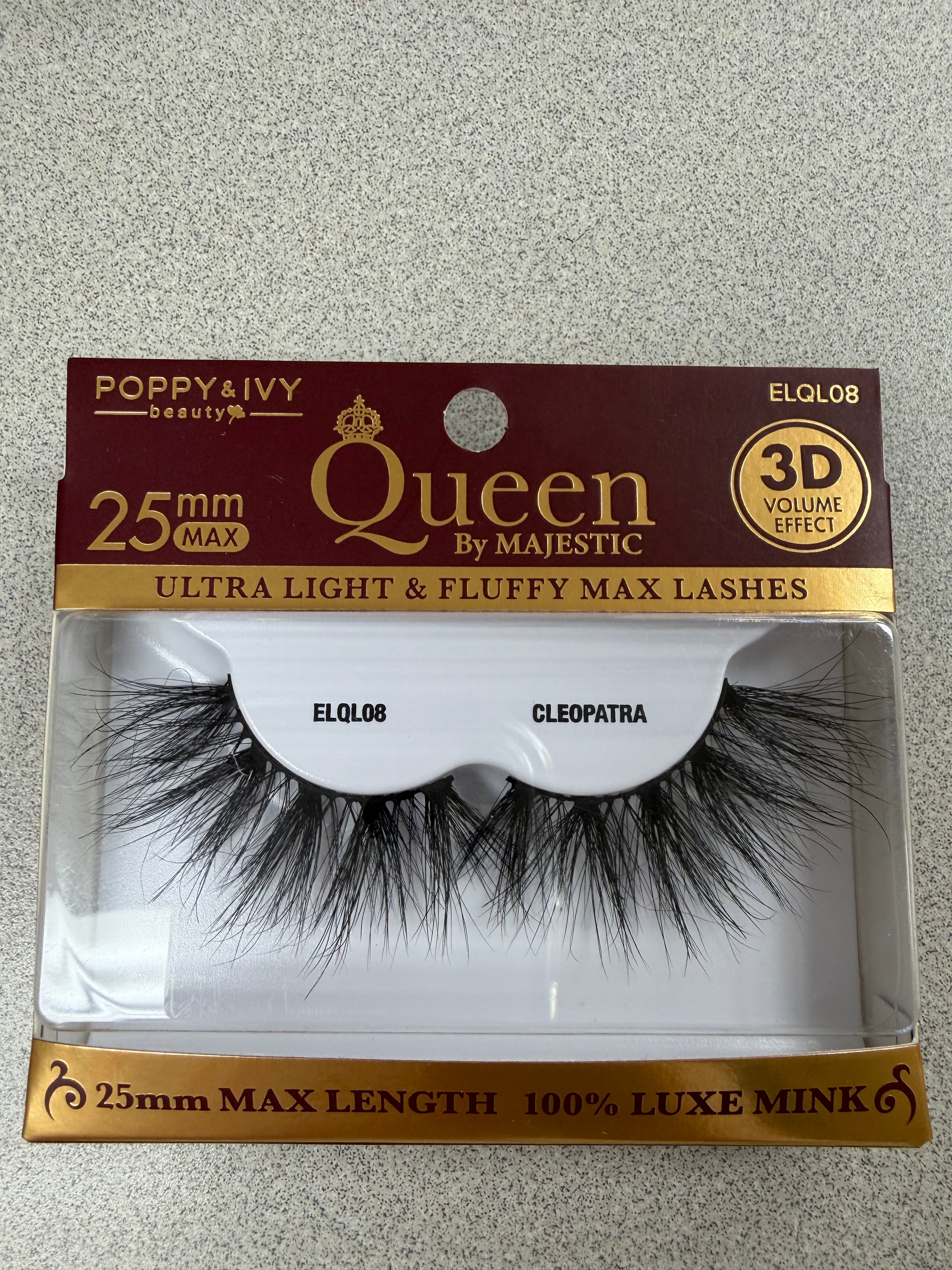 Poppy & Ivy 3D Queen Majestic Luxe Mink Eyelashes