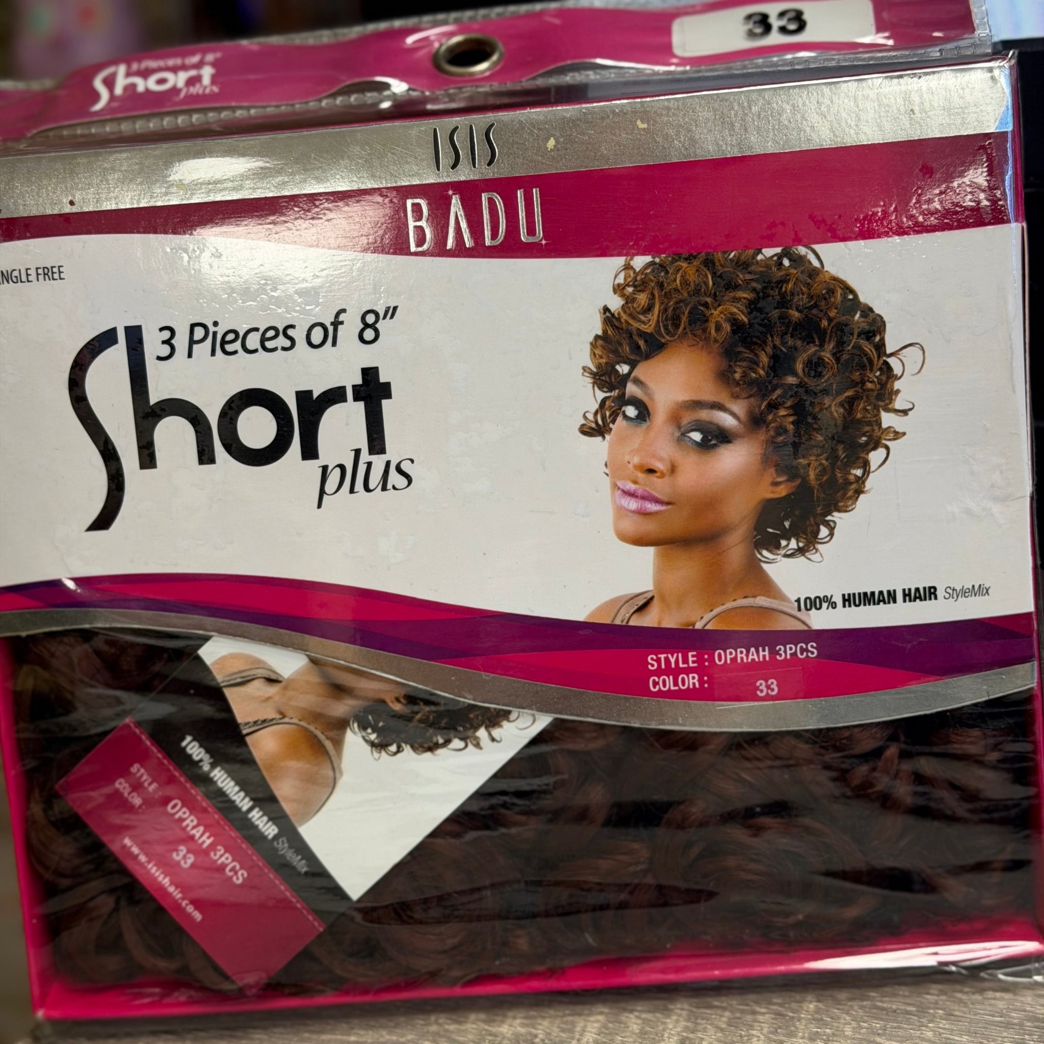 BADU ISIS 3 pieces of 8 short plus