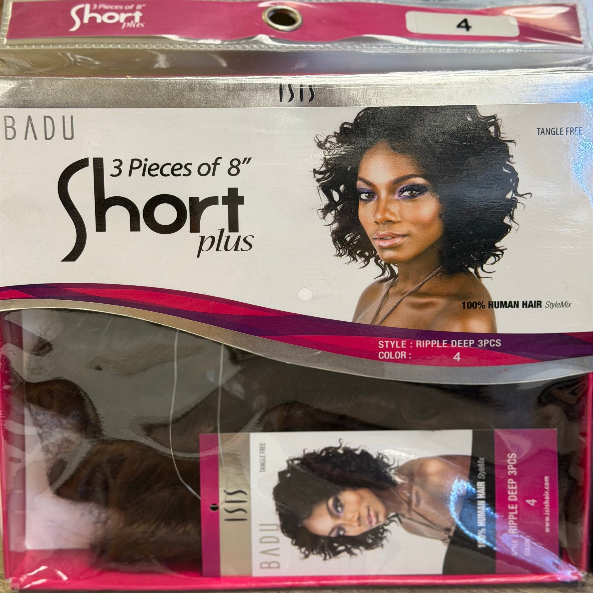 BADU ISIS 3 pieces of 8 short plus