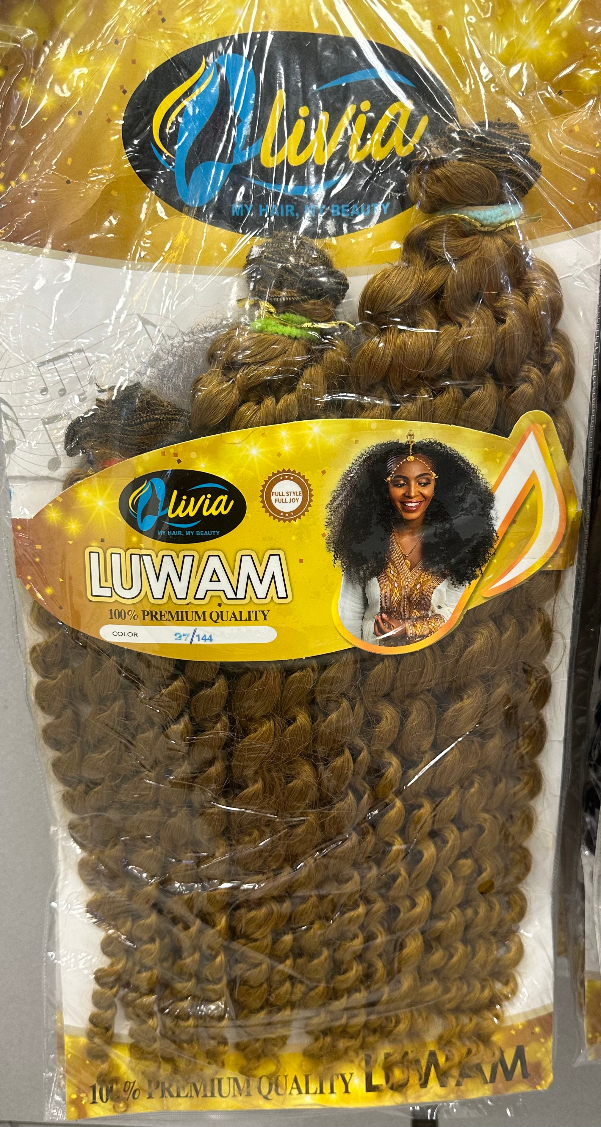 Olivia Luwam 100% Premium Quality Synthetic Braid Extension
