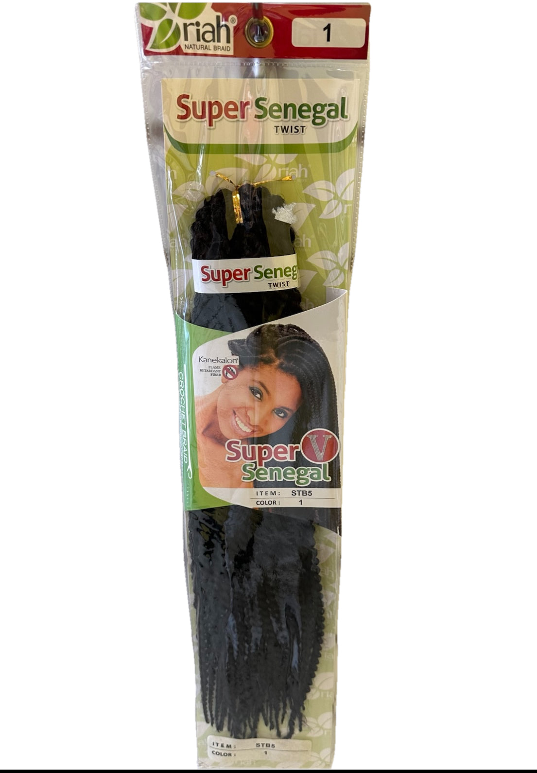 riah Natural braid Super Senegal Twist