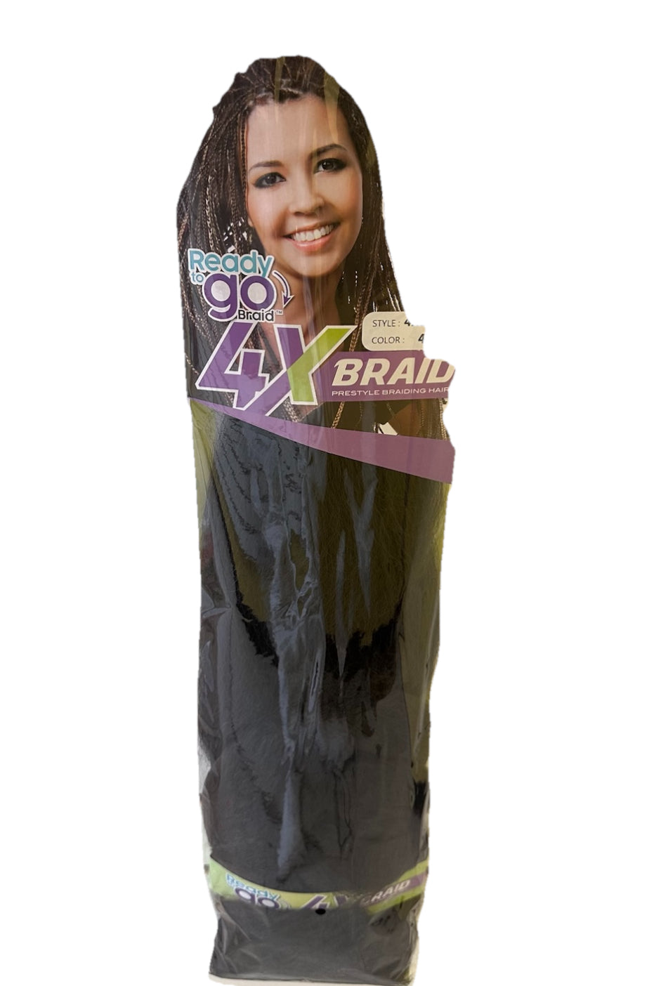 Ready to Go Braid 4X Braid Prestyle Braiding hair Color#4
