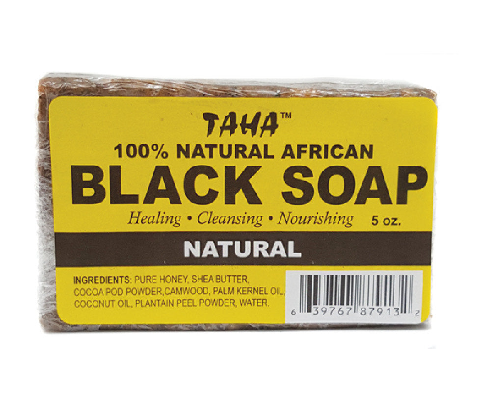 Taha Black Bar soap