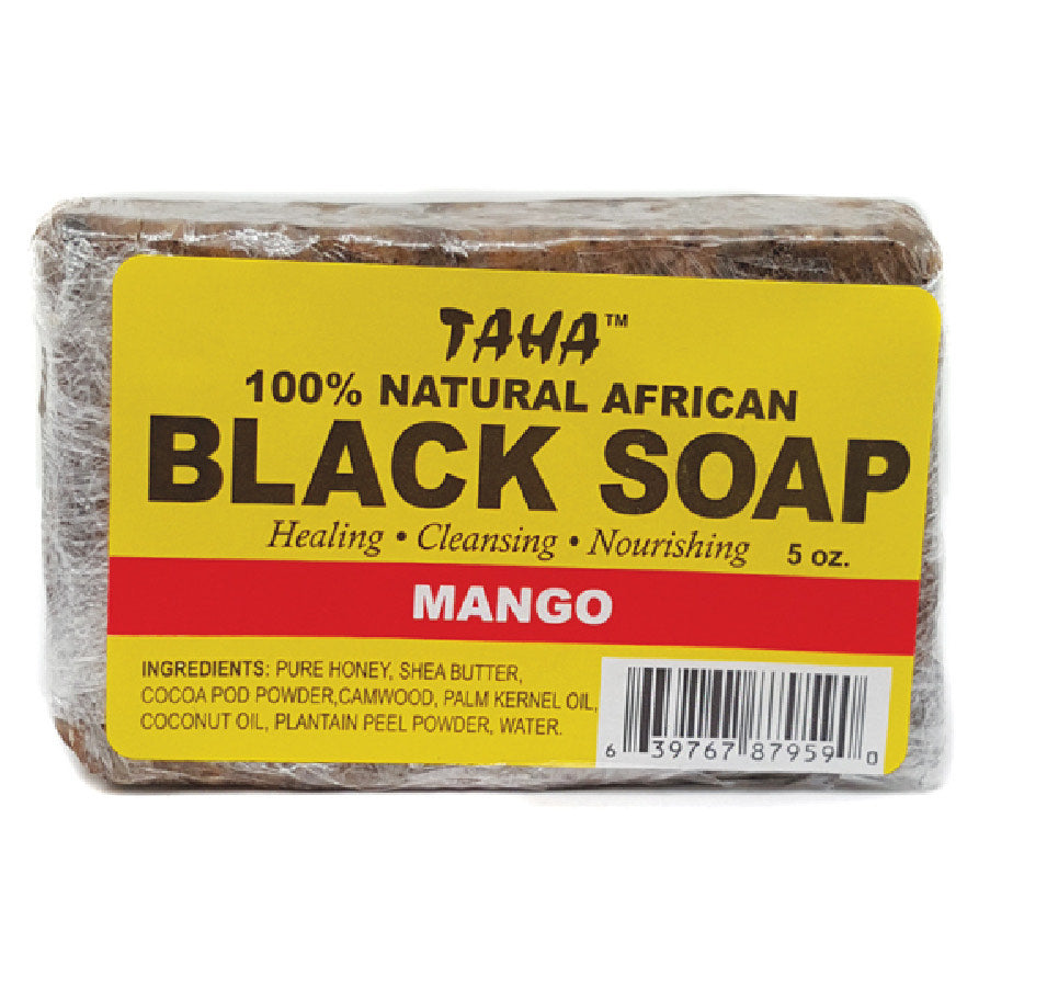 Taha Black Bar soap