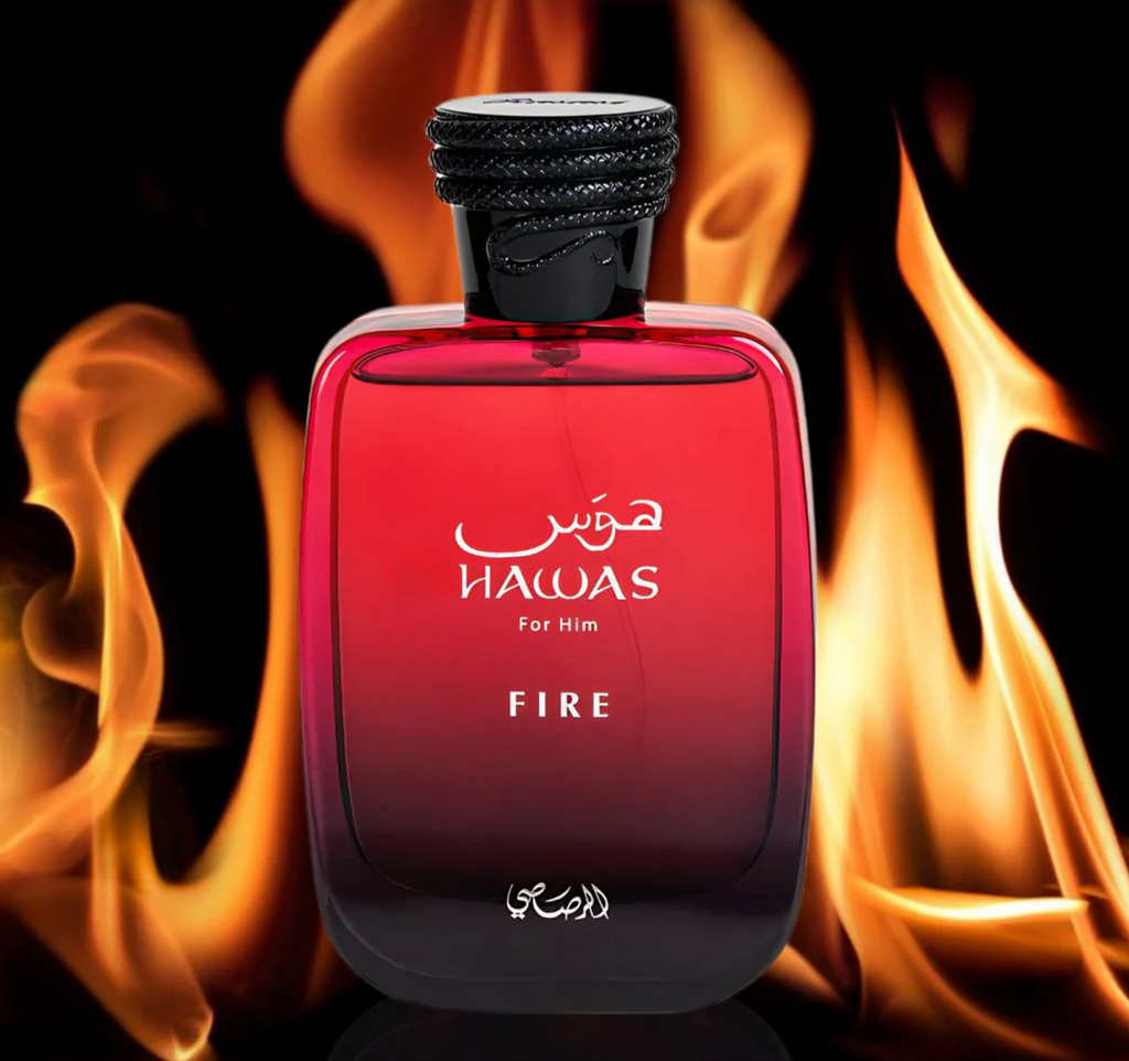 Hawas Fire For Him Eau De Parfum Spray 100ML (3.4 OZ) By Rasasi