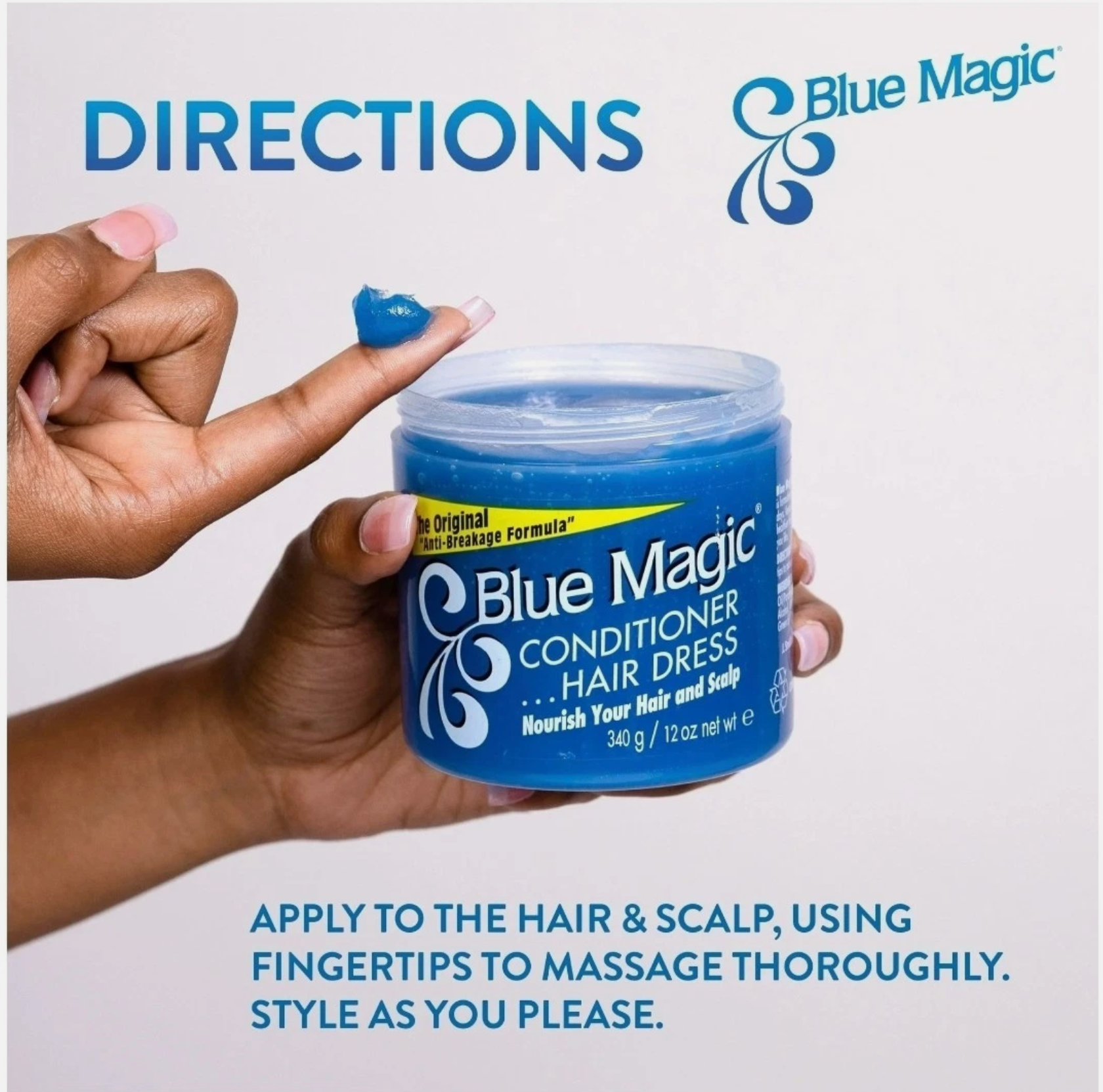 Blue Magic Conditioner Hair Dress 12OZ