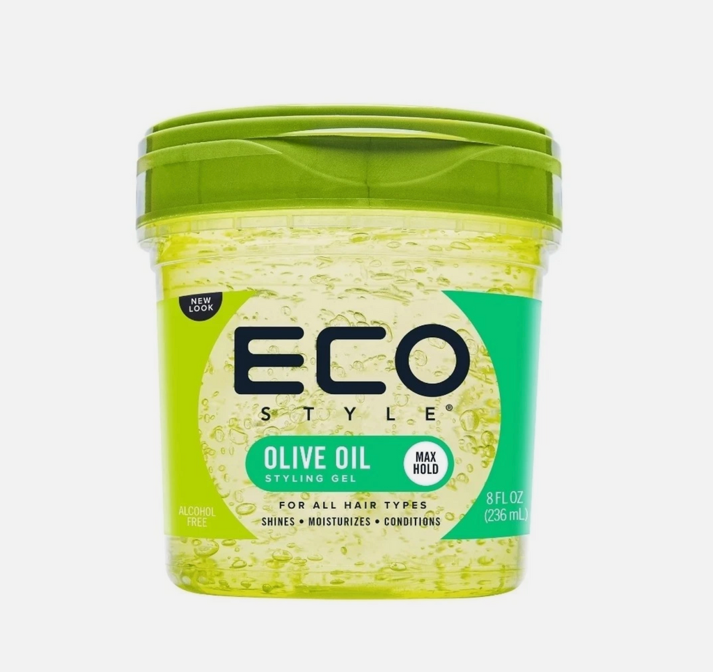 Eco Style Olive Oil Hair Styling Gel, 8 oz