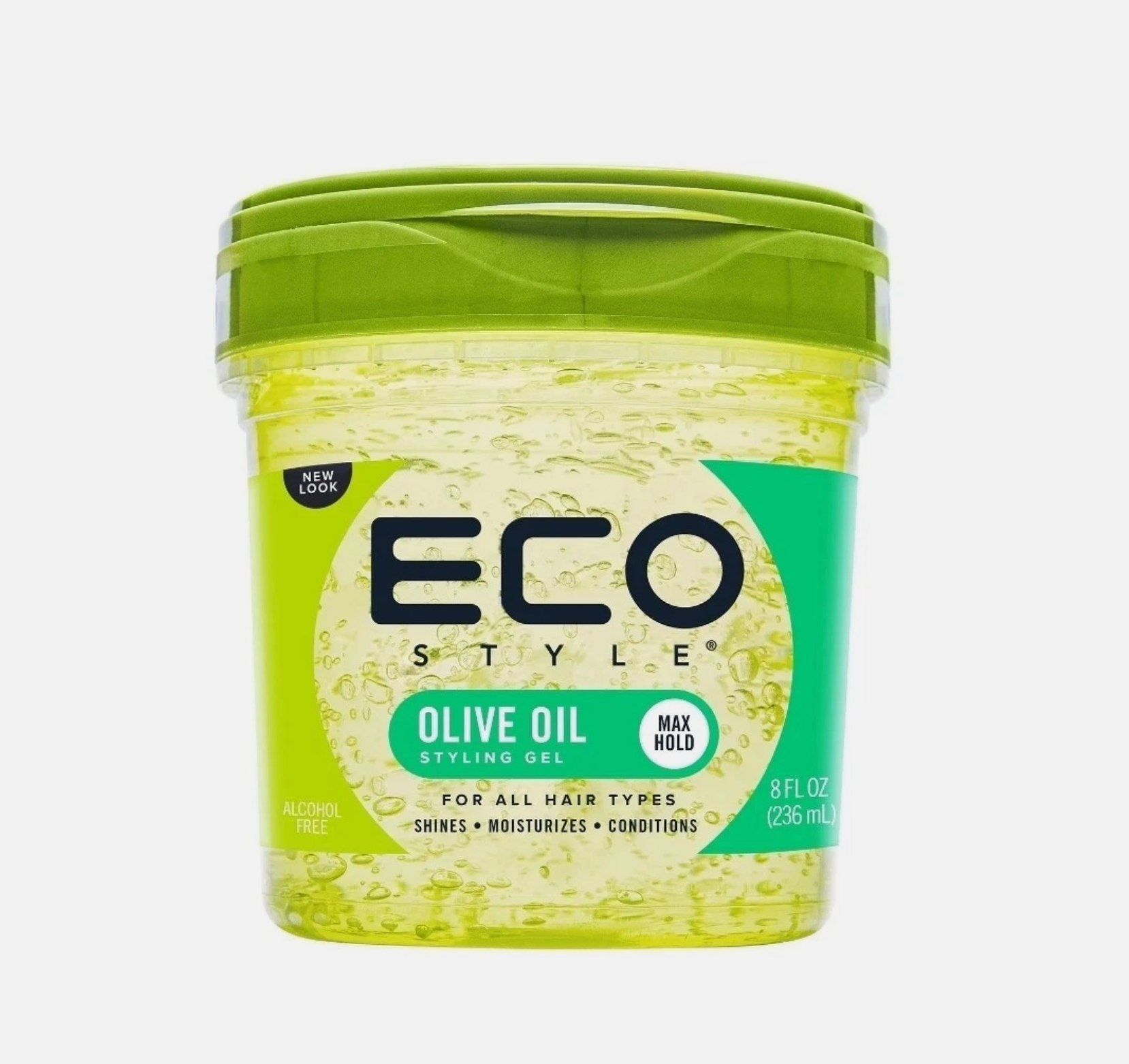 Eco Style Olive Oil Hair Styling Gel, 8 oz