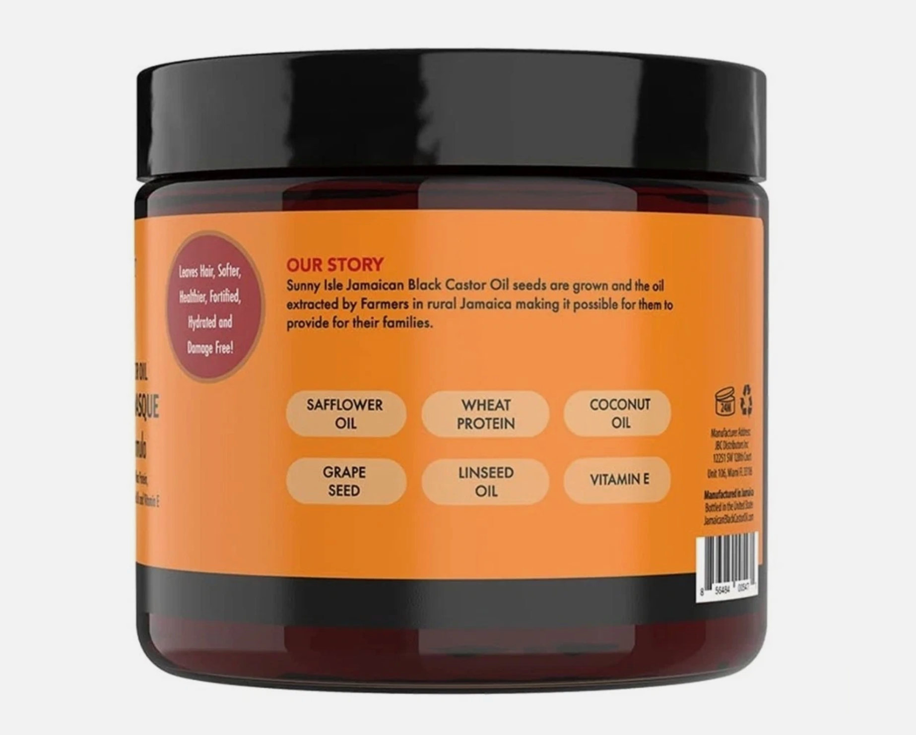 Sunny Isle Jamaican Black Castor Oil Intensive Repair Masque 16oz