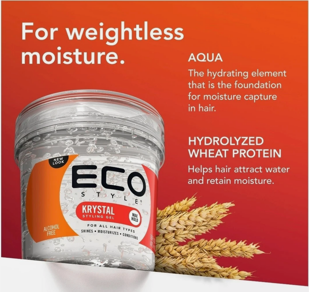 Estyle Styler Maximum Hold Styling Gel Krystal, 8 oz