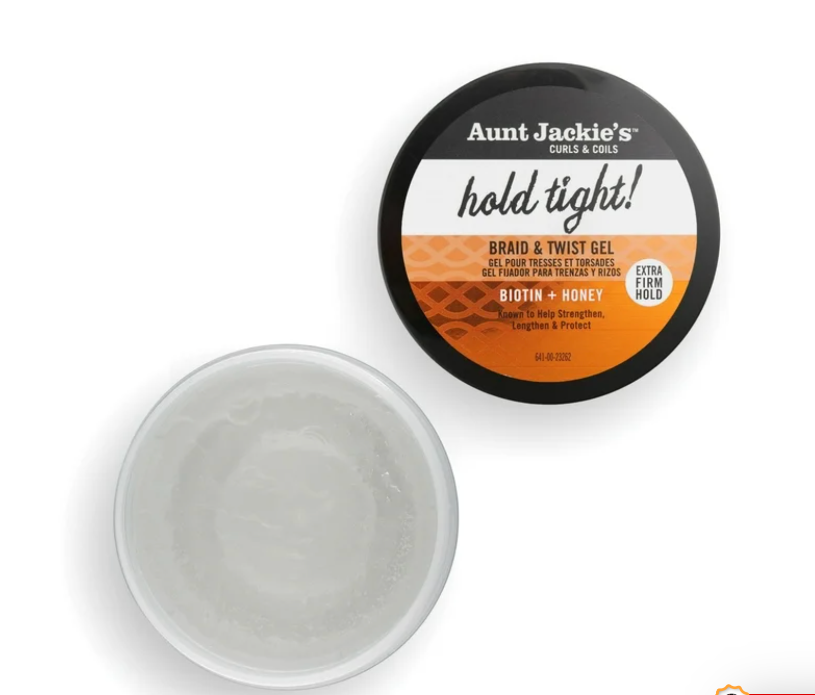 Aunt Jackie’s Braid + Twist Collection Hold Tight Braid & Twist Extra Firm Hold Gel, 7.5 oz