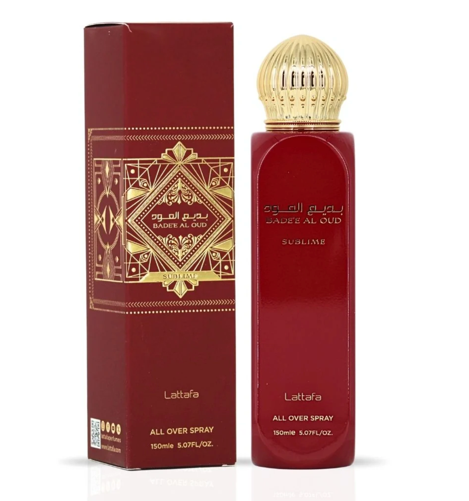 Bad'ee Al Oud Sublime All Over Spray 150ml (5.07 oz)