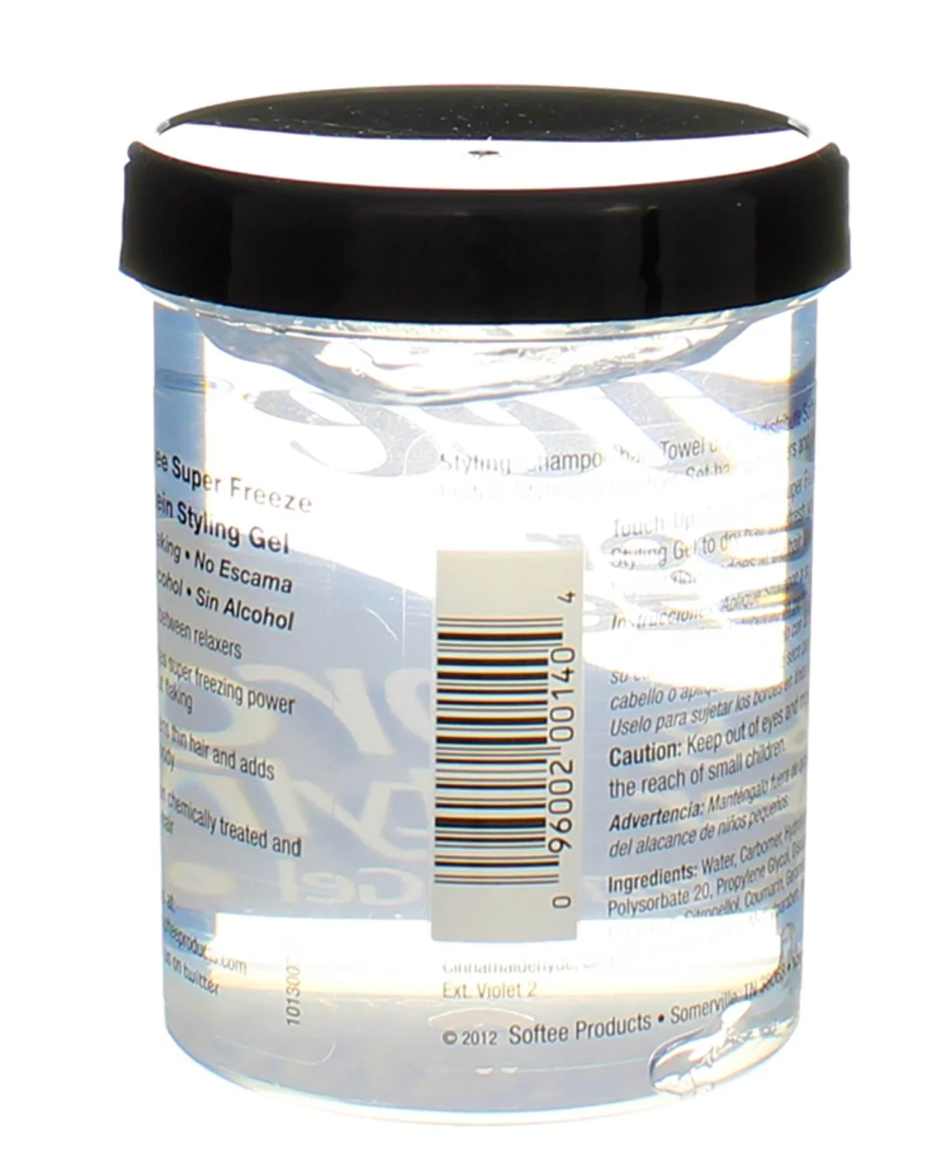 Softee Super Freeze Protein Styling Gel 8 oz