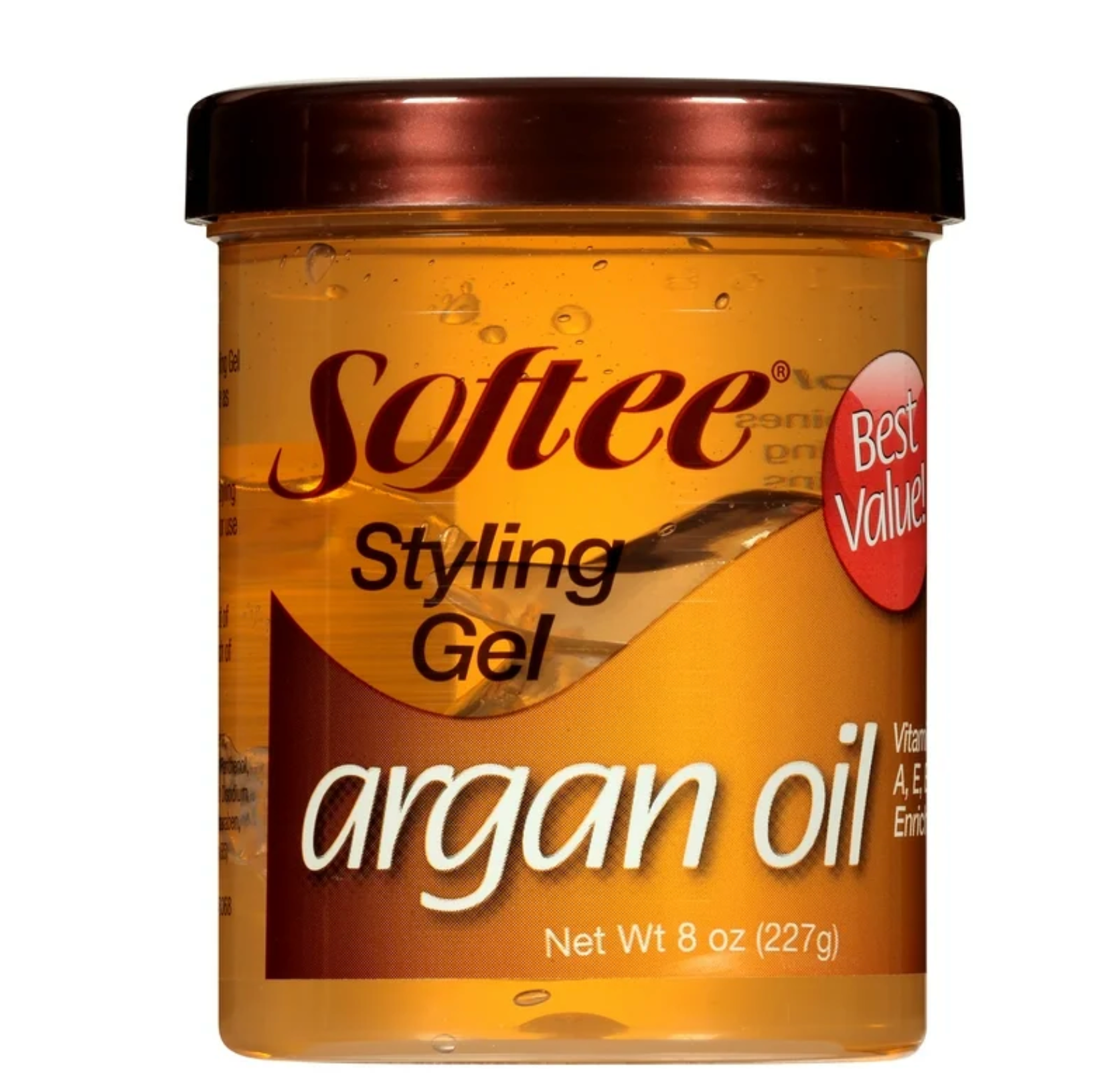 Softee Argan Oil Styling Gel 8 oz.