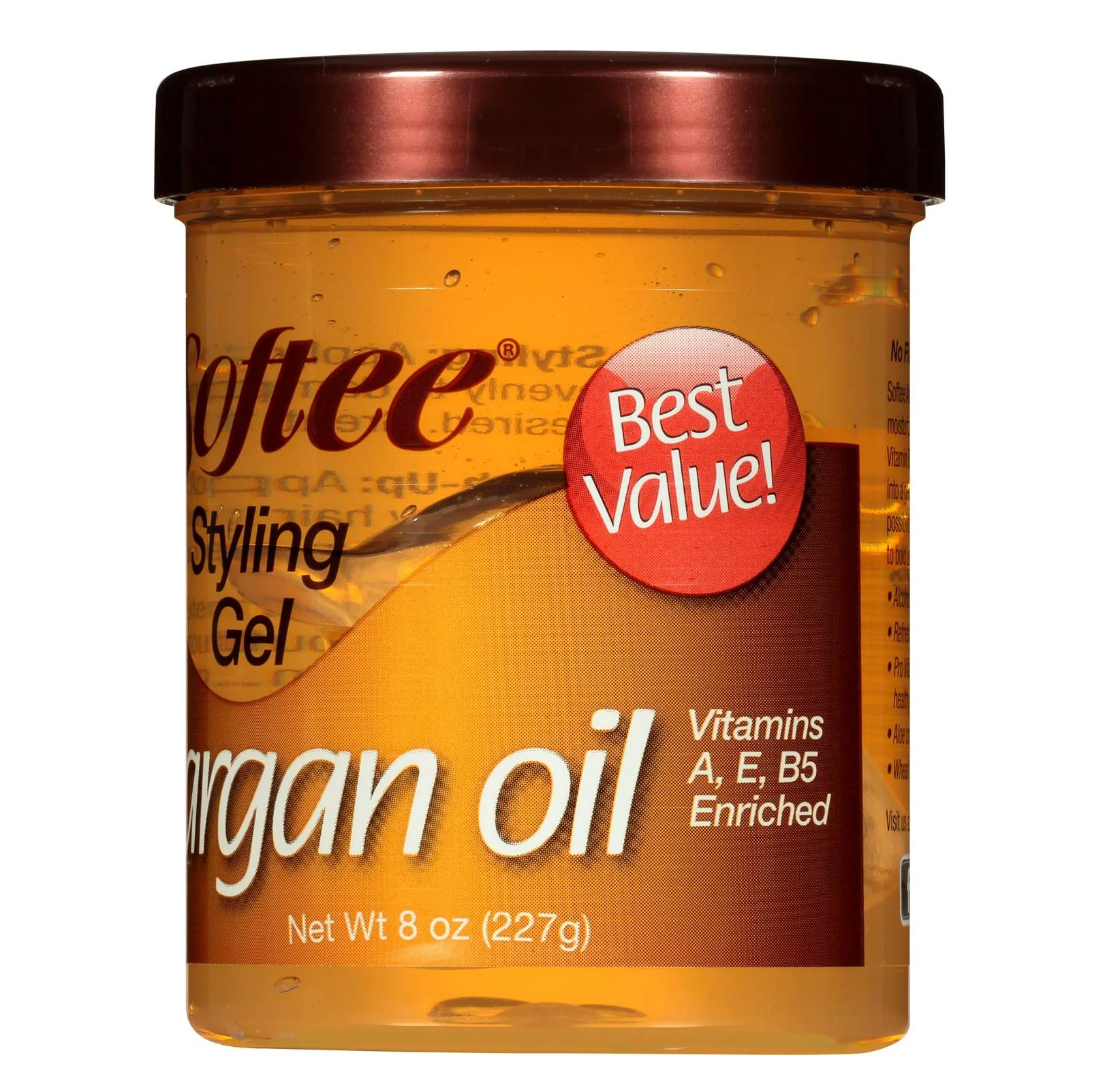 Softee Argan Oil Styling Gel 8 oz.