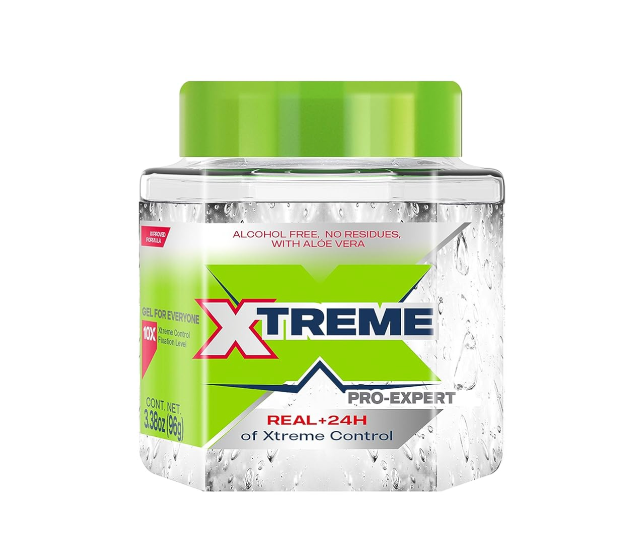 Xtreme Pro-Expert Clear Styling Hair Gel, 3.38oz