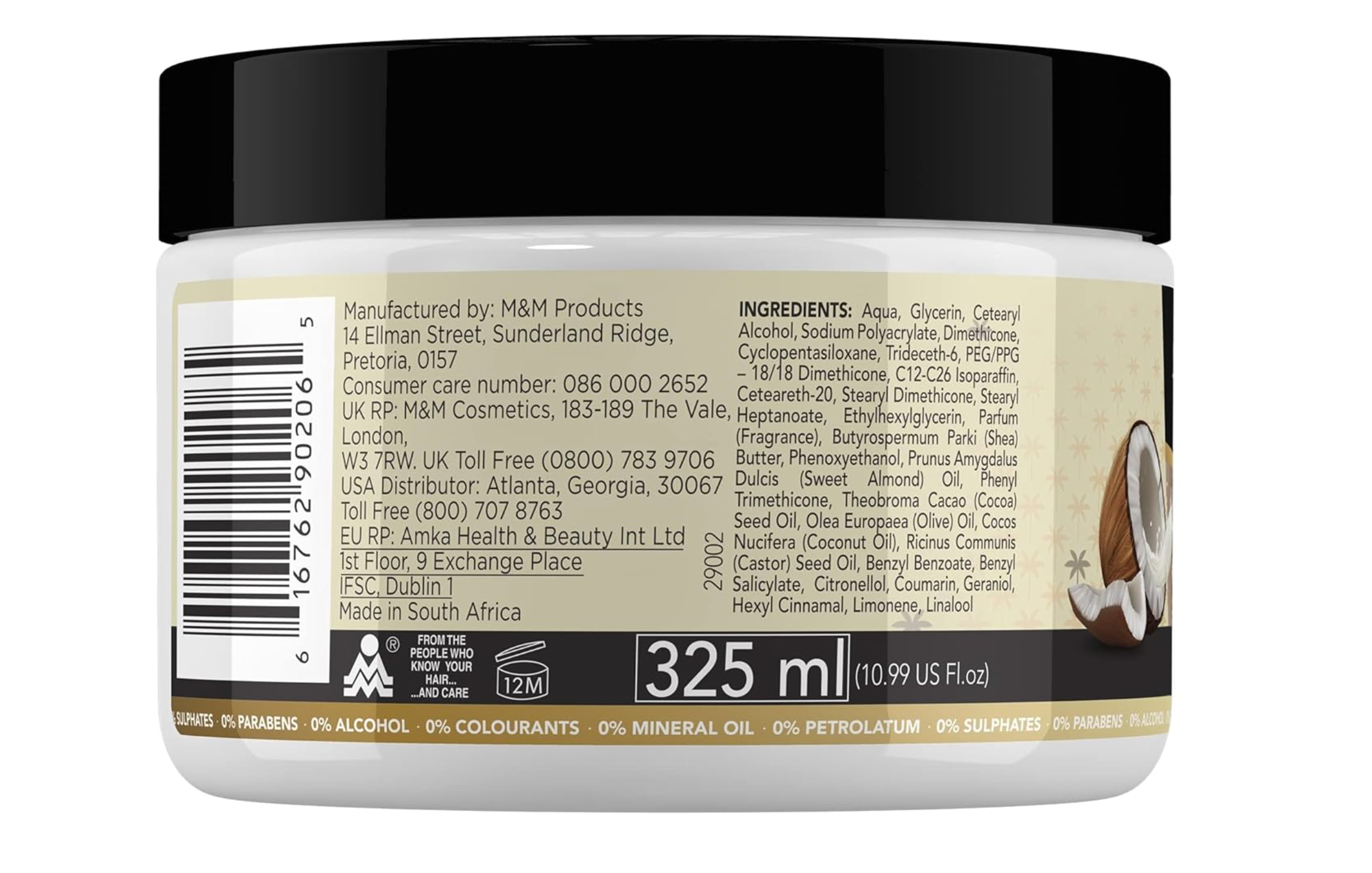 Sofn’free Coconut & Jamaican Black Castor Oil Curling Cream for Natural Hair