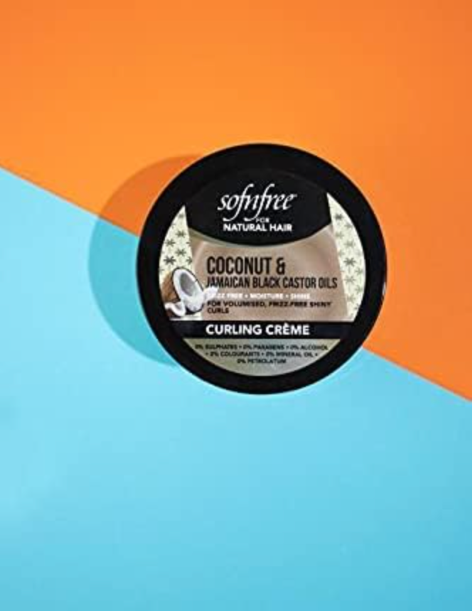 Sofn’free Coconut & Jamaican Black Castor Oil Curling Cream for Natural Hair
