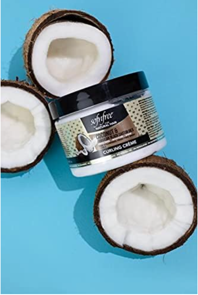 Sofn’free Coconut & Jamaican Black Castor Oil Curling Cream for Natural Hair
