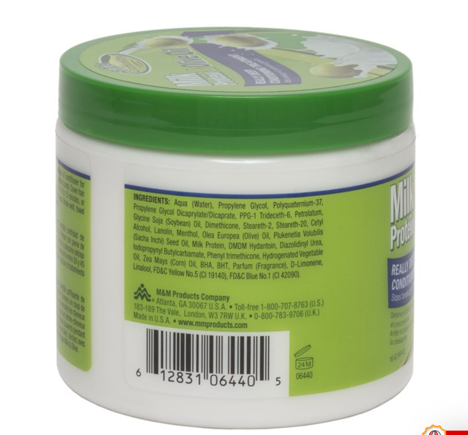 Sofn'Free Milk Protein & Olive Oil Really Deep Conditioning Treatment (16oz)