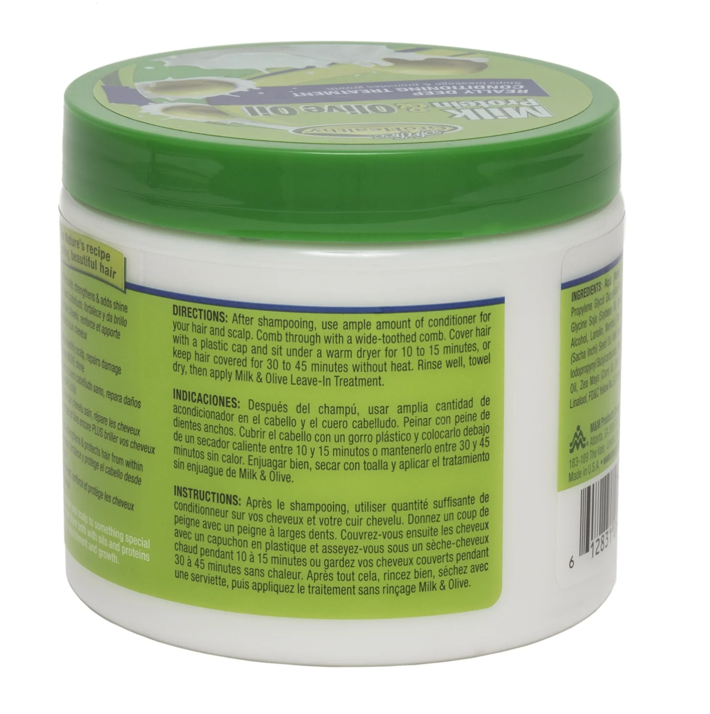 Sofn'Free Milk Protein & Olive Oil Really Deep Conditioning Treatment (16oz)