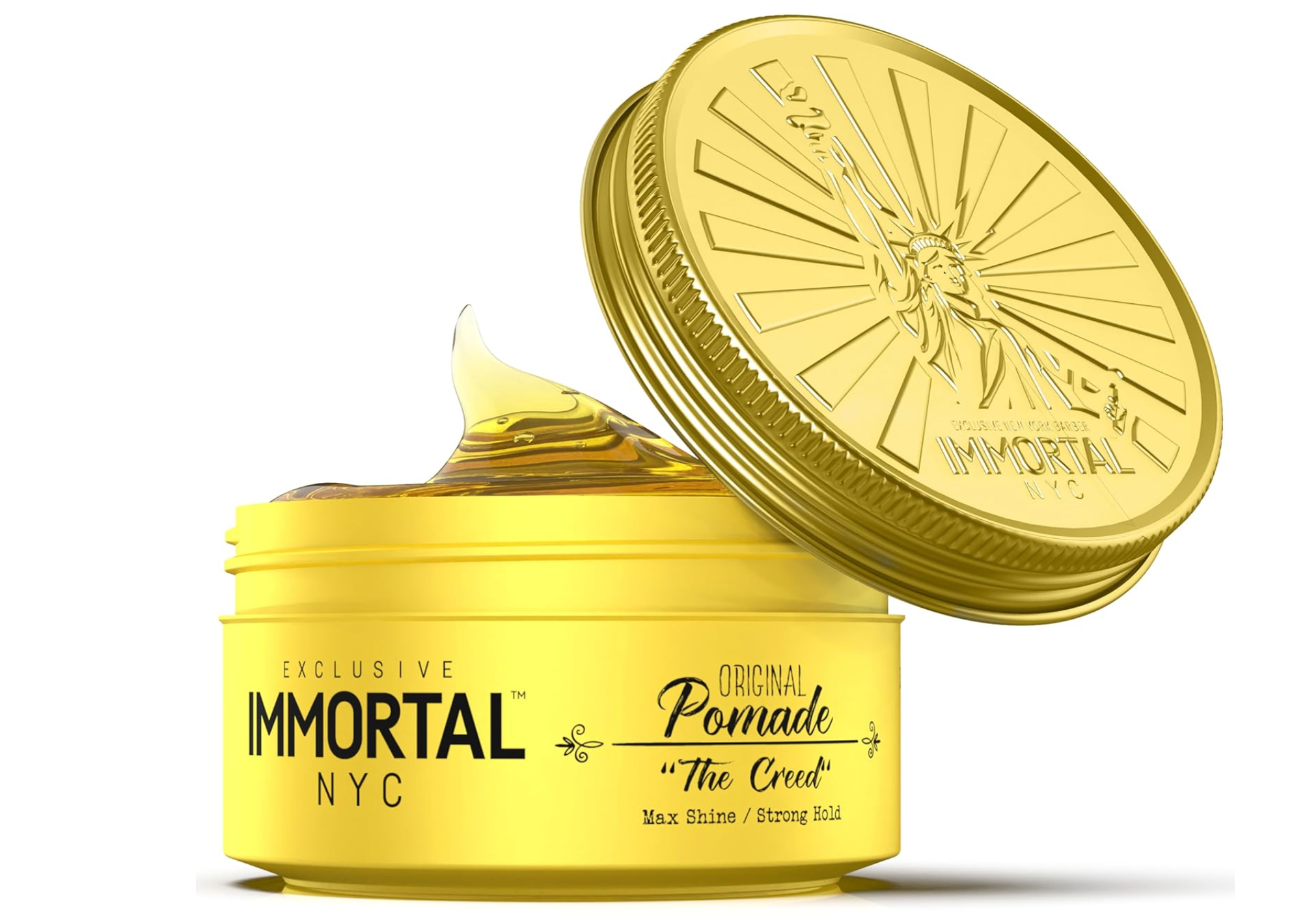 Immortal NYC The Creed Hair Pomade - Strong Hold, Max Shine 5.07oz