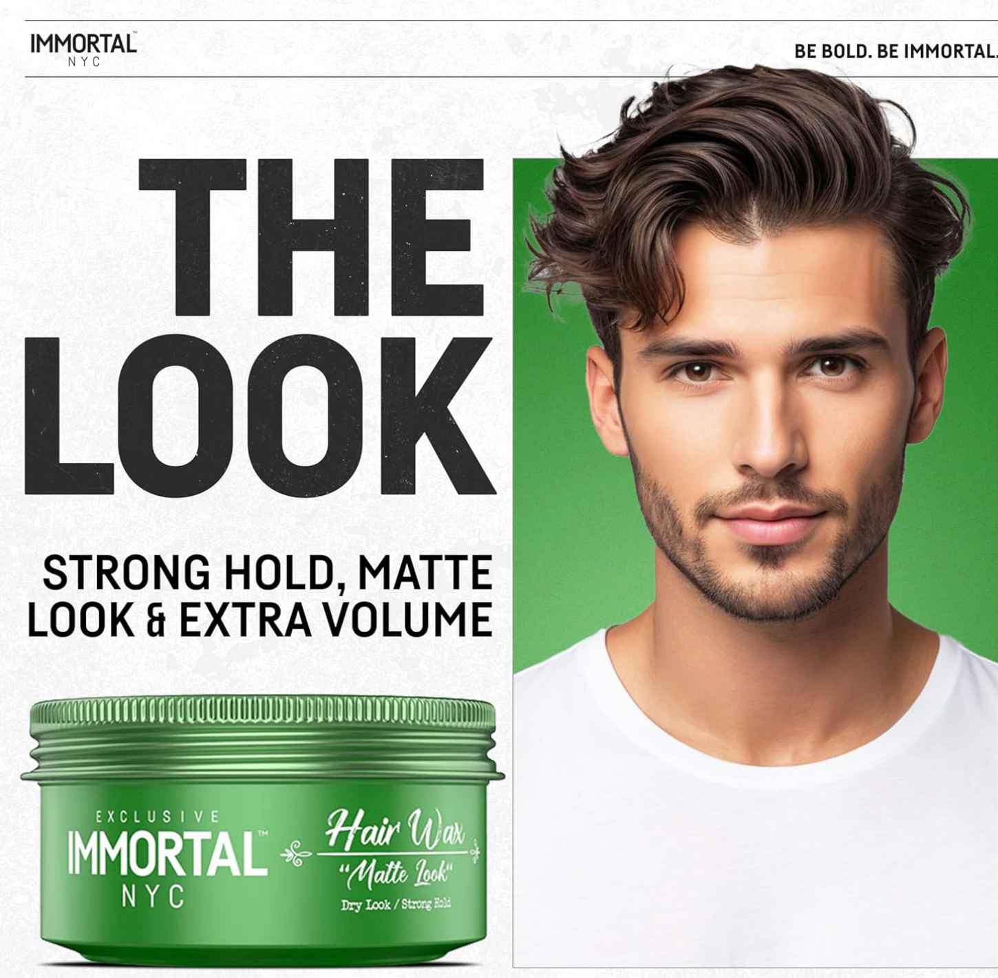 Immortal NYC Matte Look Hair Wax 5.07oz