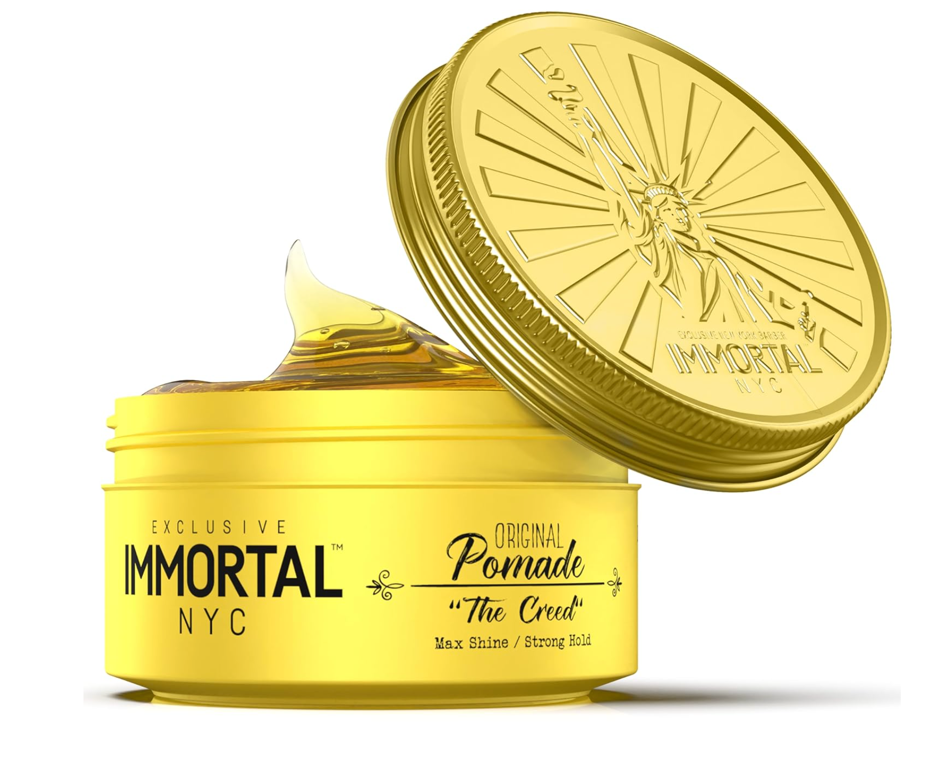 Immortal NYC The Creed Hair Pomade - Strong Hold, Max Shine 5.07oz