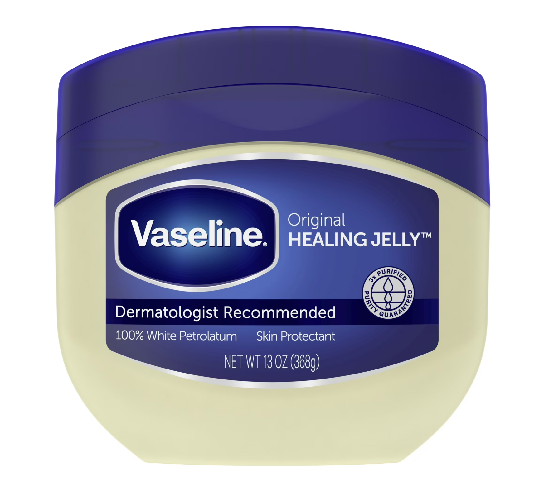 Vaseline Original Healing Petroleum Jelly Slugging Skincare for All Skin, 13 oz