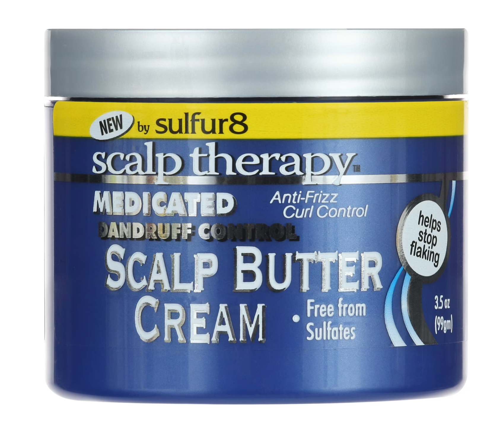 Sulfur8 Scalp Therapy Medicated Scalp Butter Cream 3.5oz., All Types