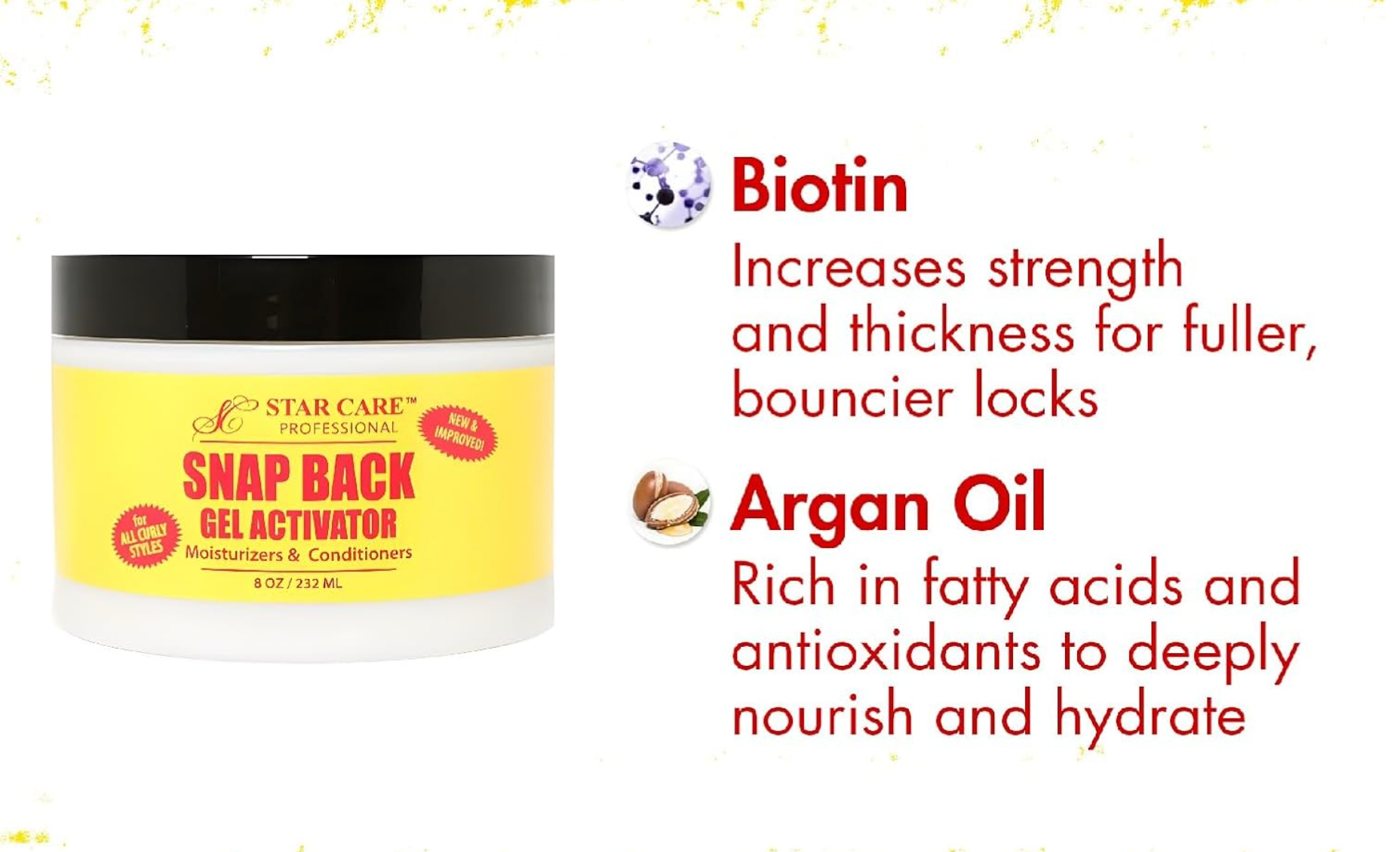 Snap Back Gel Activator 8oz