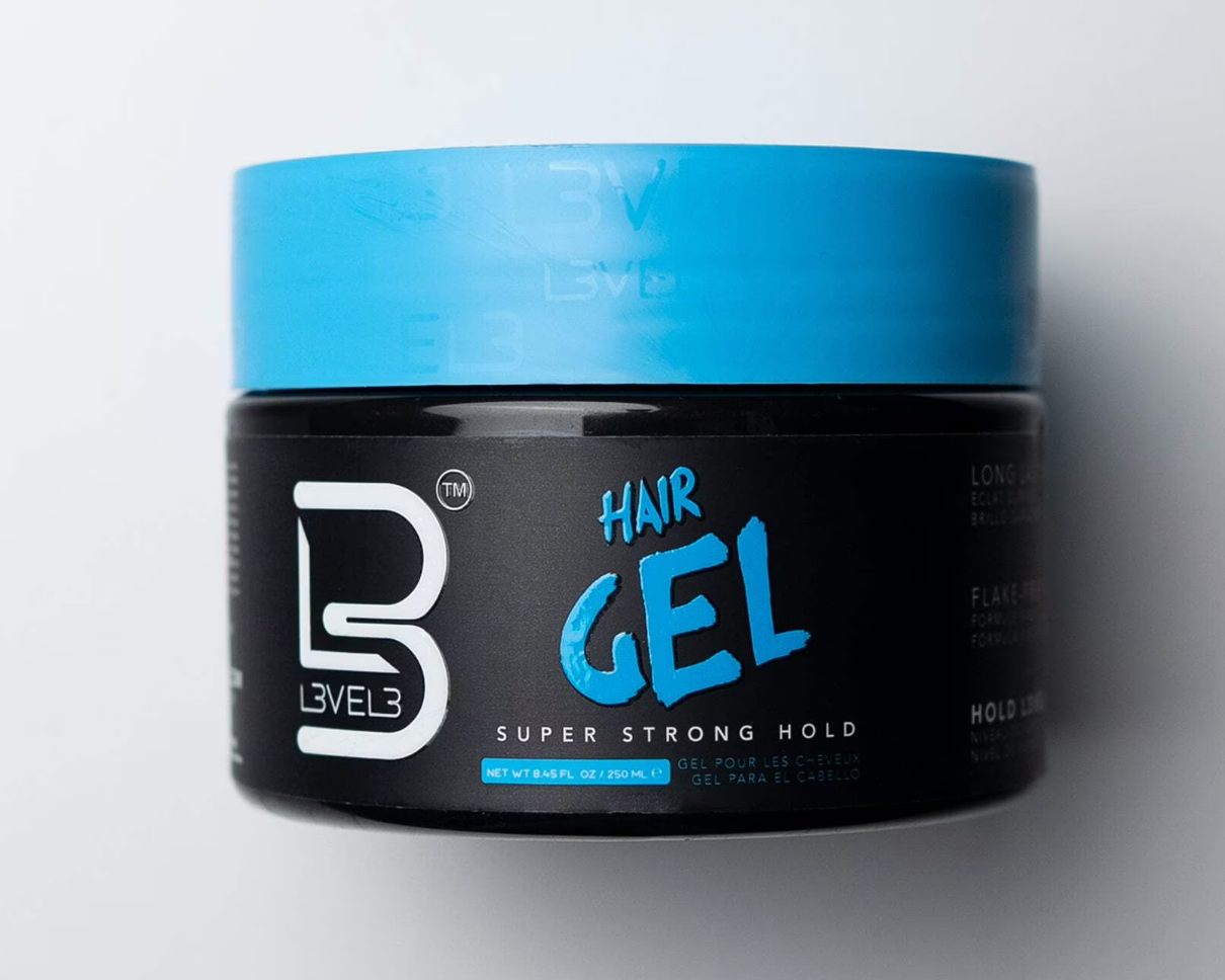 L3VEL3 Super Strong Hair Gel - 8.45oz