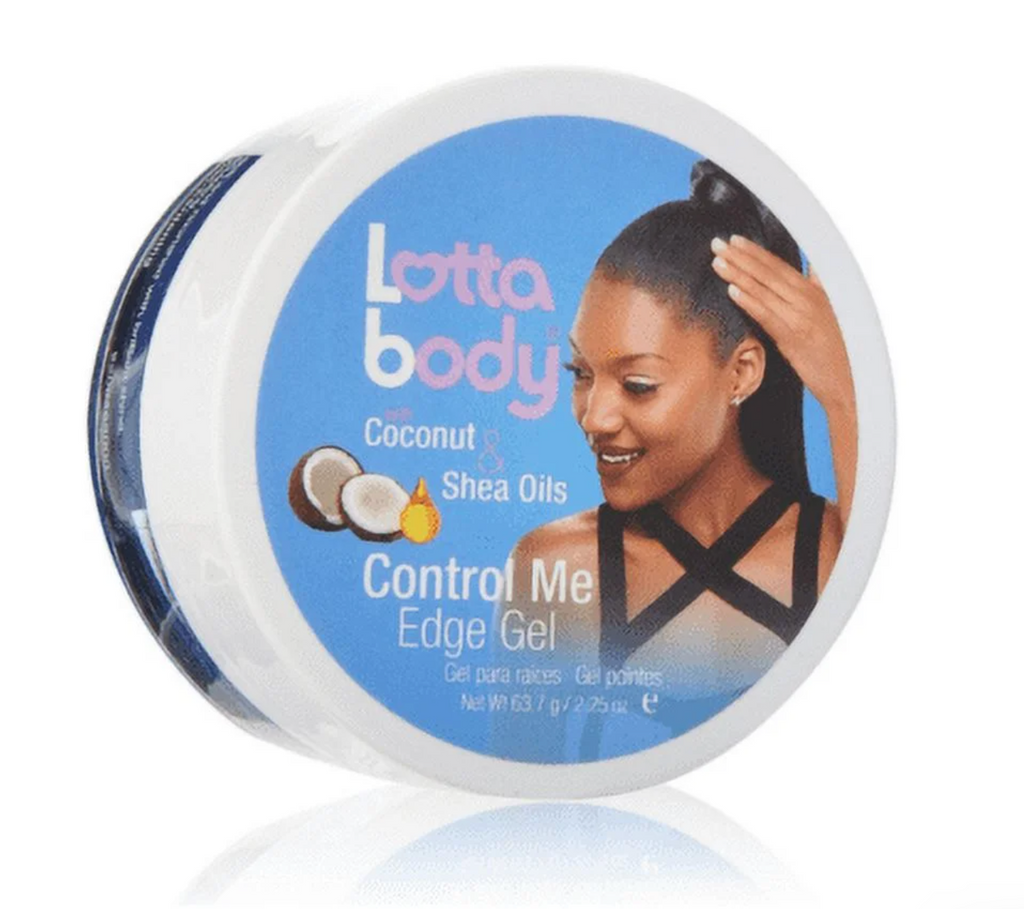 Lottabody Coconut Shea Oil Control Me Edge Gel, 2.25 Oz.