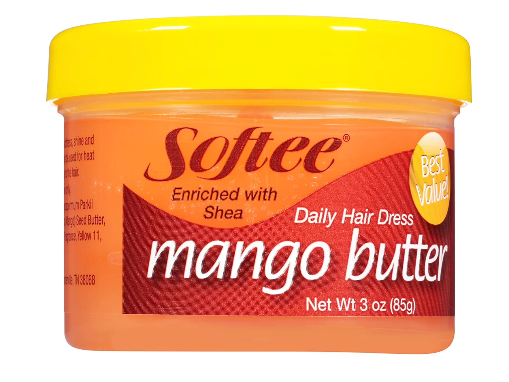 Softee Mango Shea Butter Daily Hair Dress 3 Oz.