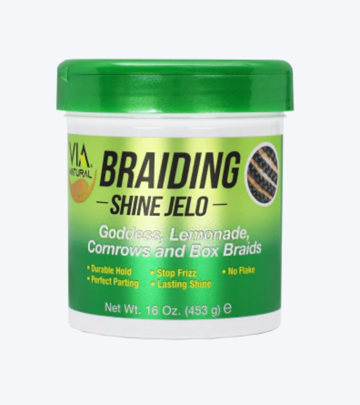 VIA NATURAL BRAIDING SHINE JELO 16oz