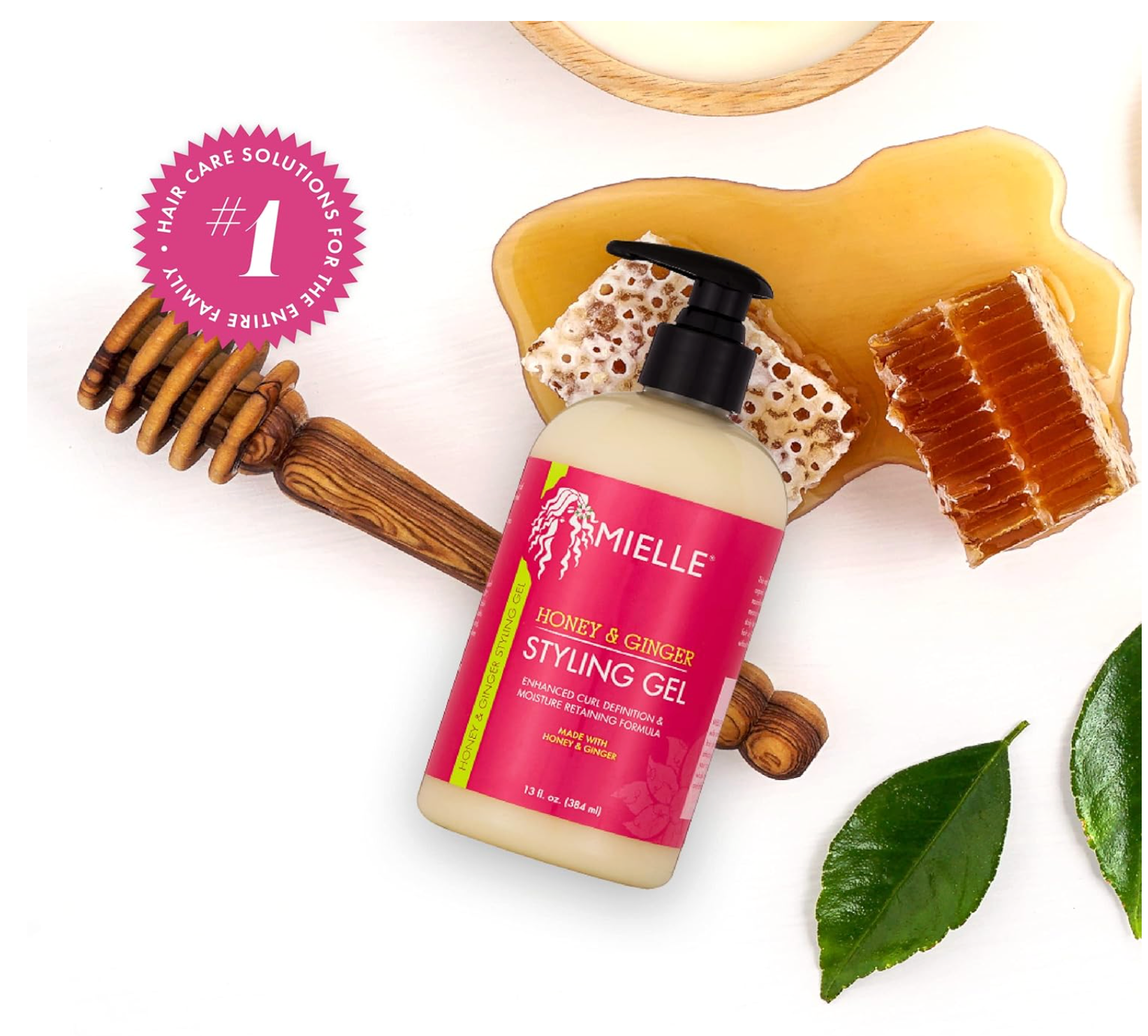 Mielle Organics Honey & Ginger Styling Gel 13oz