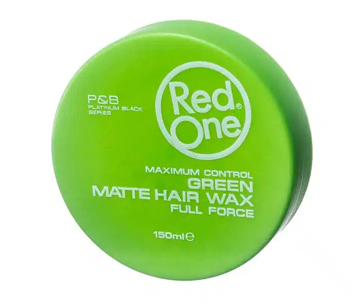 Red One Green Matte Hair Wax 5oz