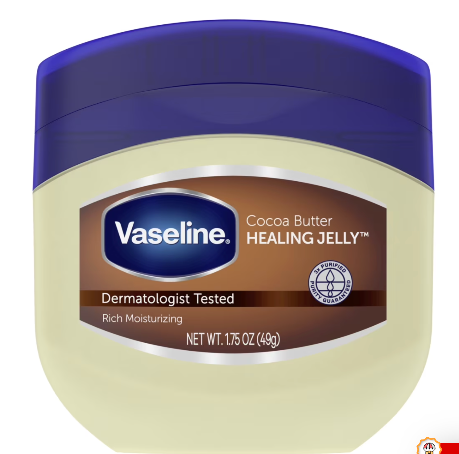 Vaseline Petroleum Jelly Cocoa Butter, 1.75 oz