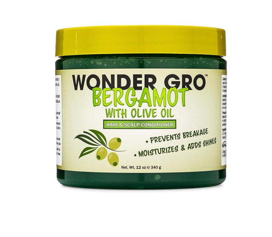 Bergamot with Olive Oil Hair Grease Styling Conditioner, 12 fl oz -