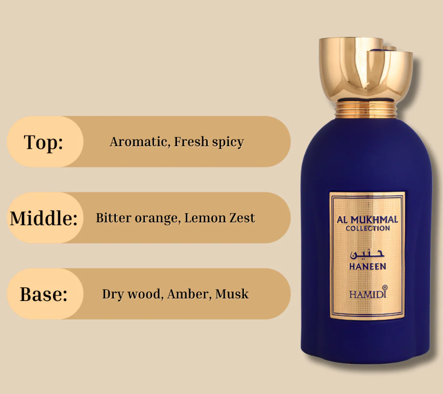 AL MUKHMAL - HANEEN EDP Spray 100ML  3.4oz
