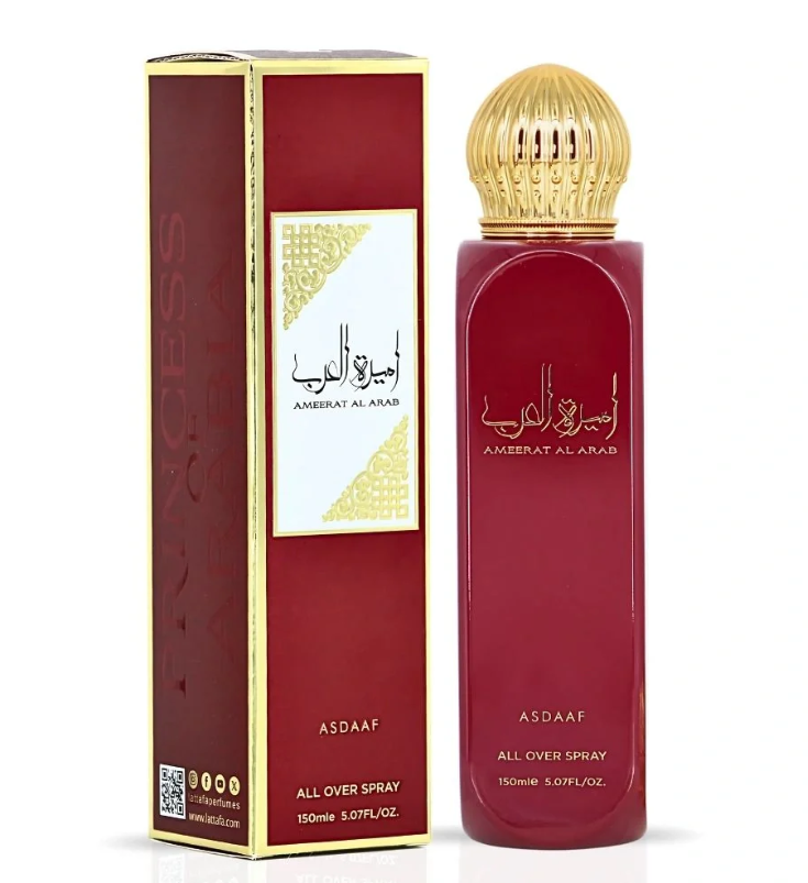 Ameerat Al Arab All Over Spray 150ml (5.07 oz)