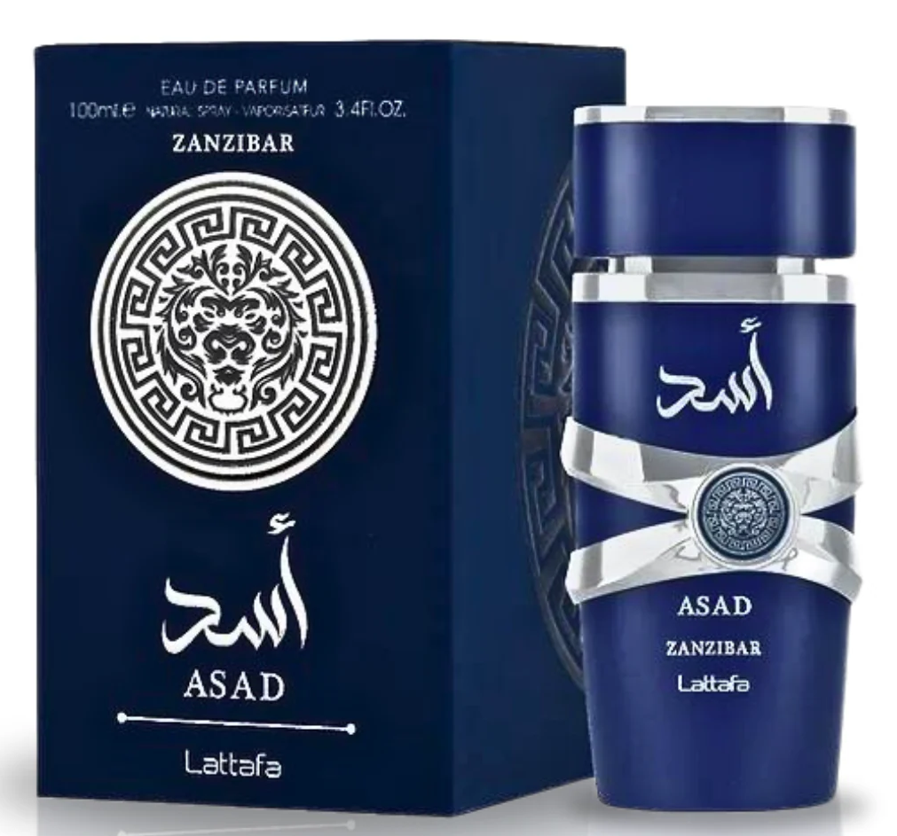 ASAD ZANZIBAR EDP Spray 100ML (3.4OZ)