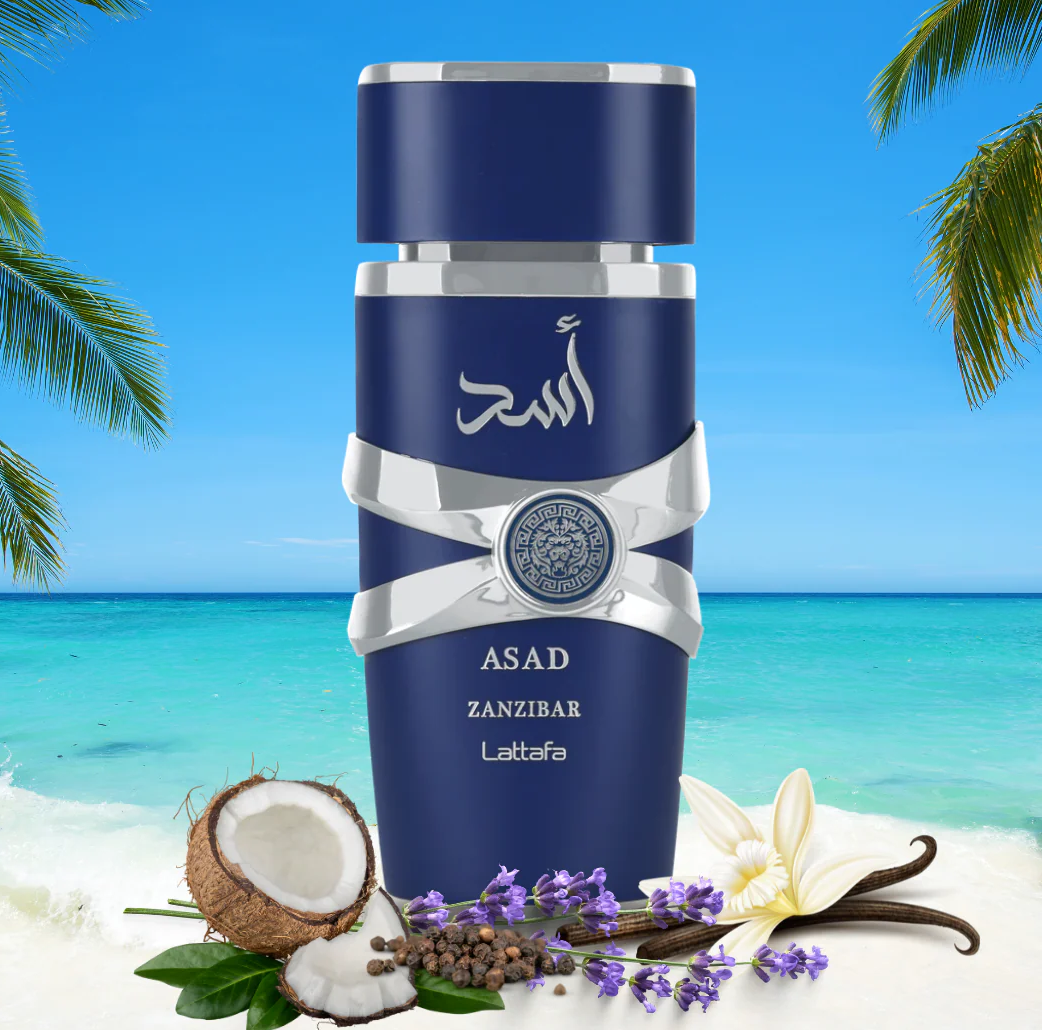ASAD ZANZIBAR EDP Spray 100ML (3.4OZ)