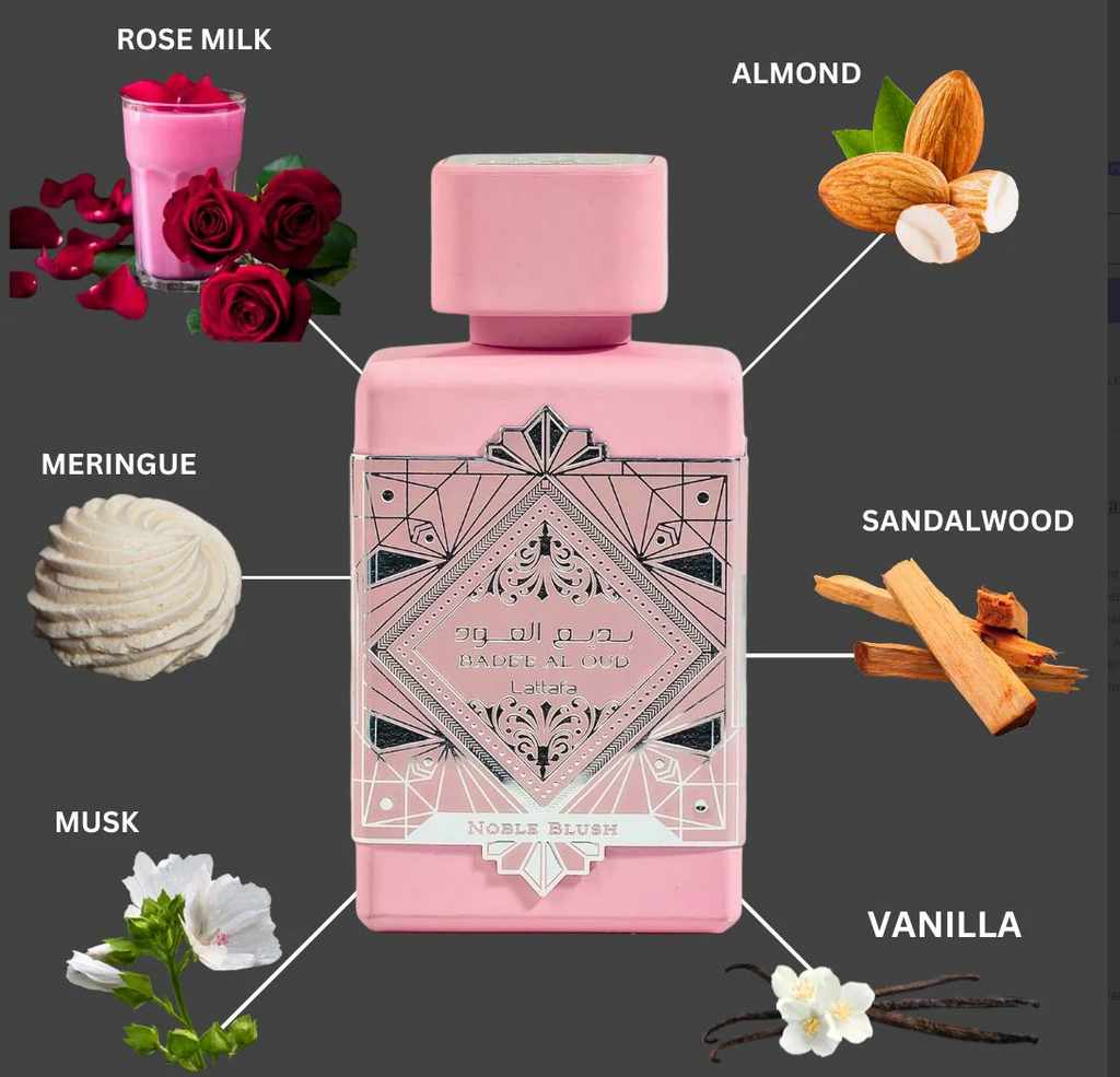 Bade'e Al Oud Noble Blush Eau de Parfum Spray 100ml (3.4 oz)